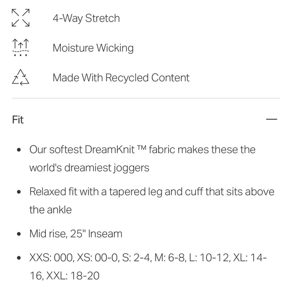 Vuori Women’s Brown Pull-On Jogger Pants - Picture 7 of 7